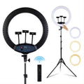 JMARY FM-19RS Photography LED Ring Fill Light 19-inch Touch Control Beauty Light, US Plug, EU Plug