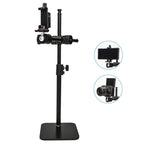 YUNTENG VCT-808 Table Phone Clip Holder Microphone DSLR Camera Desktop Mount Stand, VCT-808