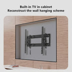 NB DF80-T Angle Adjustable Television Holder Universal 65-90 inch TV Wall Mount Bracket, DF80-T