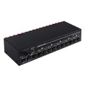 2 In 6 Out Power Amplifier Speaker Selector 6 Region Stereo Speaker Switcher, 2 In 6 Out