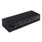 2 In 6 Out Power Amplifier Speaker Selector 6 Region Stereo Speaker Switcher, 2 In 6 Out