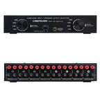 4 Input 4 Ooutput Power Amplifier Speaker Selector Switcher Speaker Comparator, 4 Input 4 Ooutput