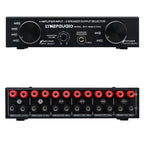4 Input 2 Output or 2 In 4 Out Power Amplifier Speaker Selector Switcher, 4 Input 2 Output or 2 In 4 Out