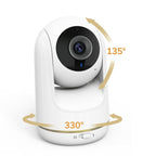 VB803 Built-in Lullabies PTZ Rotation HD Baby Security Camera 5-inch Baby Monitor, VB803
