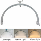 M12X Foldable LED Half Moon Lamp Touch Control Nail Art Lamp, Length: 56cm, US Plug, UK Plug, EU Plug, AU Plug