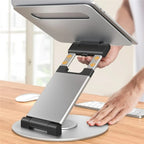 AS018-XS For 10-17 inch Device 360 Degree Rotating Adjustable Laptop Holder Desktop Stand, AS018-XS