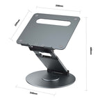 AS018-XS For 10-17 inch Device 360 Degree Rotating Adjustable Laptop Holder Desktop Stand, AS018-XS