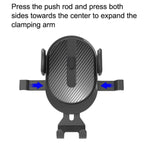 D23+CF Car Air Conditioning Outlet Navigation Mobile Phone Rotation Holder