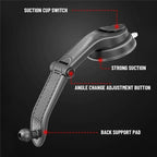 ES25 Nano Silicone Suction Cup Mount Car Dashboard / Windshield Phone Holder, ES25