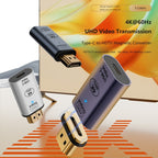 Type-C Female to HDMI 2.0 Male Converter Adapter 4K 60Hz HD Magnetic Plug