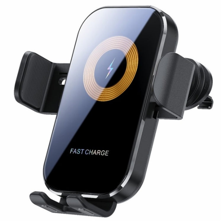 X12 Car Air Vent Touch Sensing Wireless Phone Charger Holder, X12 (Black), X12 (Silver)