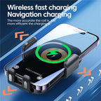 X12 Car Air Vent Touch Sensing Wireless Phone Charger Holder, X12 (Black), X12 (Silver)