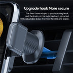 X11s 66W High Power Transparent Car Wireless Charger Phone Bracket, X11s (Titanium), X11s (Silver)