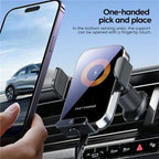 X12s Car Air Vent Wireless Charger 66W High Power Intelligent Induction Holder, X12s, X12s (Tarnish)