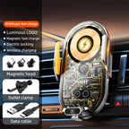 C23 66W Car Air Vent Phone Holder Wireless Charger, C23 (Black), C23 (Gold), C23 (Grey)