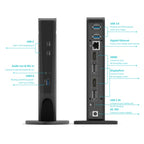 WAVLINK WL-UG69DK5 Laptop Dual 5K / 4K 60Hz Monitor Adapter USB 3.0 Docking Station, US Plug, AU Plug, UK Plug, EU Plug