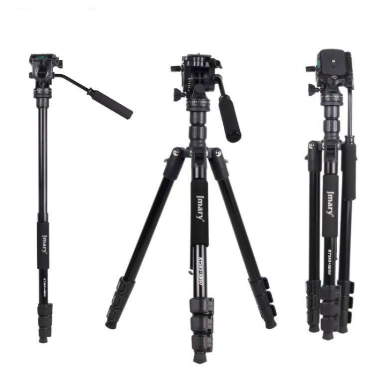 JMARY KT285+NB50 Camera Stand Extendable Height Aluminum Alloy Camera Holder Tripod, KT285+NB50