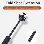 JMARY MT-29 Mini Extendable Live Streaming Desktop Tripod Selfie Stick Camera Phone Holder, MT-29