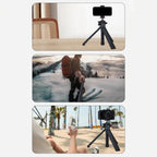 JMARY MT-29 Mini Extendable Live Streaming Desktop Tripod Selfie Stick Camera Phone Holder, MT-29