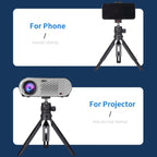 JMARY MT-30 Desktop Tripod Camera Phone Projector Selfie Stick 5-section Adjustable Tripod, MT-30