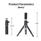 JMARY MT-30 Desktop Tripod Camera Phone Projector Selfie Stick 5-section Adjustable Tripod, MT-30