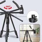 JMARY KP-2274 5-section Adjustable Monopod Multi-function Outdoor Photography Tripod, KP-2274