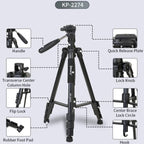 JMARY KP-2274 5-section Adjustable Monopod Multi-function Outdoor Photography Tripod, KP-2274