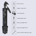 JMARY KP-2274 5-section Adjustable Monopod Multi-function Outdoor Photography Tripod, KP-2274
