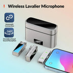 JMARY MW-15 For iPhone / iPad 2.4G Lavalier Wireless Microphone, MW-15 8 Pin Port