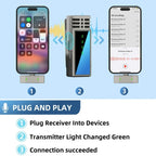 JMARY MW-15 For iPhone / iPad 2.4G Lavalier Wireless Microphone, MW-15 8 Pin Port