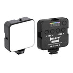 JMARY FM-69RGB Portable Mini RGB Video Light Camera Light Photography Lighting Lamp, FM-69RGB