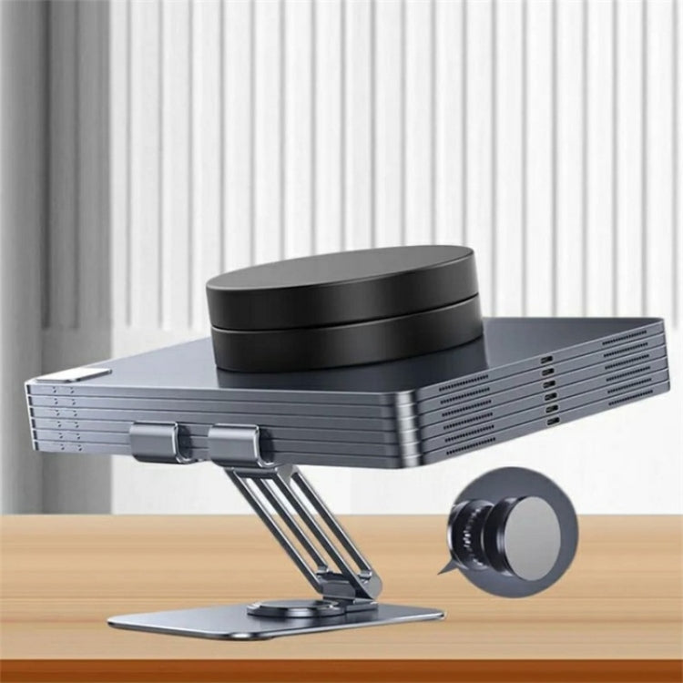 JMARY MK-61 Rotatable Cellphone Tablet Holder Aluminum Alloy Desktop Phone Stand, MK61