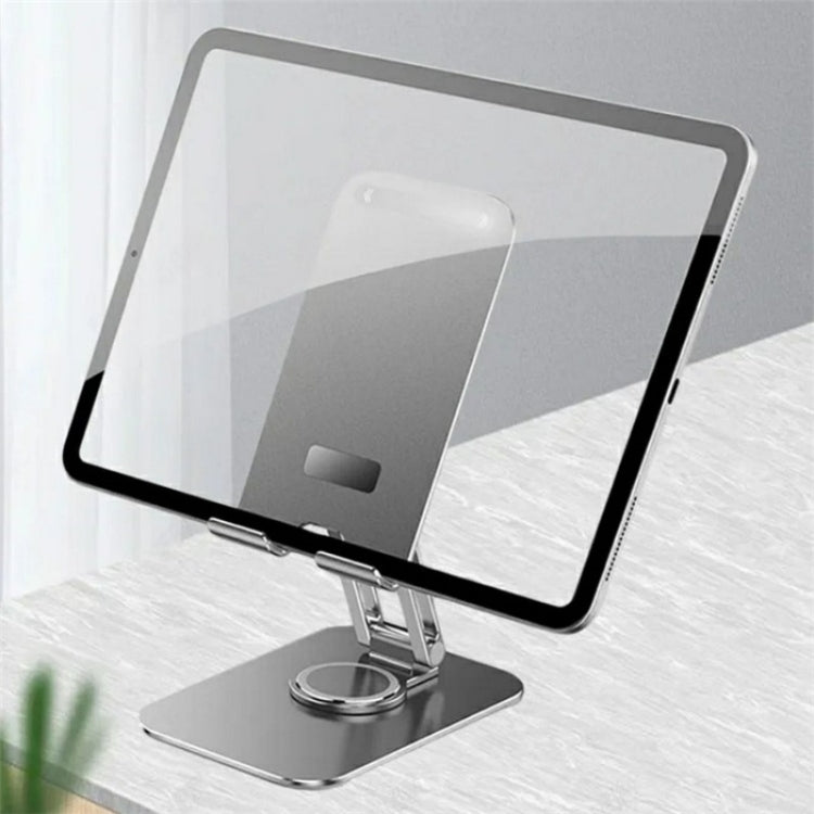 JMARY MK-61 Rotatable Cellphone Tablet Holder Aluminum Alloy Desktop Phone Stand, MK61