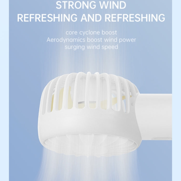 F10 3 Wind Speed Rechargeable Summer Cooling Fan Mini Handheld Fan Cooler, F10 (Black), F10 (Blue), F10 (White)