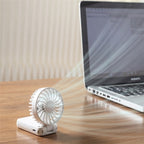 F458 With Neck Rope Summer 3 Speeds Adjustable Foldable Mini Handheld Fan, F458 (Orange), F458 (Purple), F458 (White)