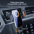 X15 Wireless Charger Mobile Phone Bracket Car Air Vent Cell Phone Mount Holder, X15 (Silver), X15 (Black)