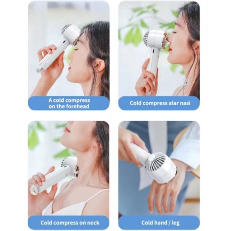CL02 Outdoor Summer Cooler Cooling Effect Handheld Fan USB Semiconductor Fan