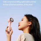 CL02 Outdoor Summer Cooler Cooling Effect Handheld Fan USB Semiconductor Fan