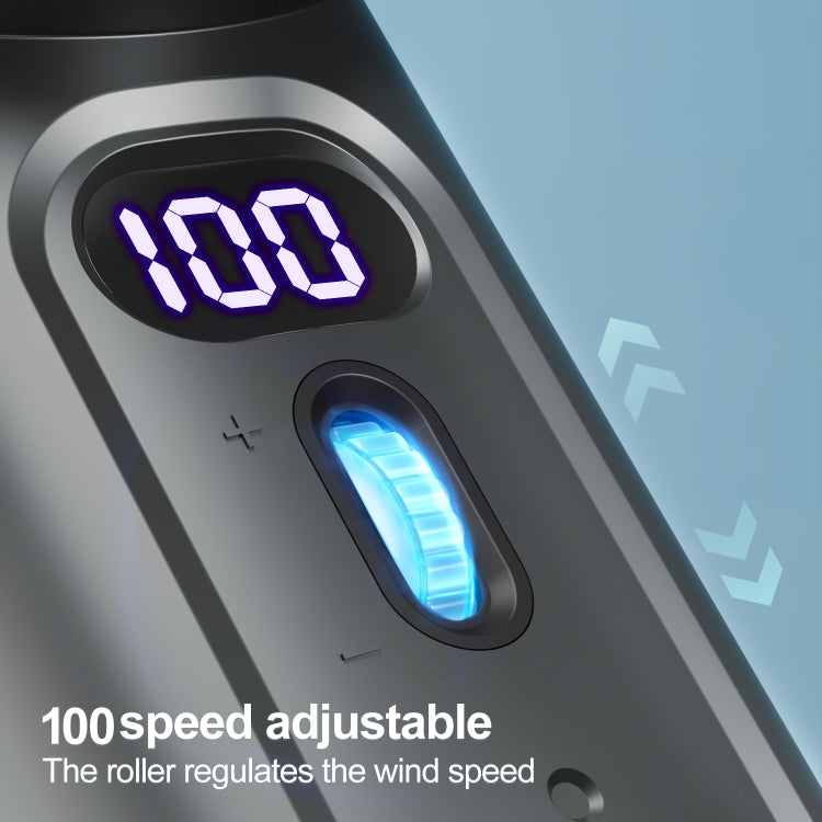 FC1 100 Wind Speed Levels Summer Cooler Desktop Fan Turbine Handheld Fan, FC1 (Black), FC1 (White)