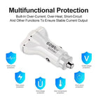 78W PD30W x 2 + QC3.0 USB Multi Port Car Charger