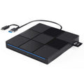 009 With USB Port for Laptop Computer External DVD Drive USB 3.0+Typle-C Adapter, 009