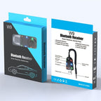 W9 Car Bluetooth Music Receiver USB Bluetooth 5.3 Adapter Wireless Audio Receiver, W9