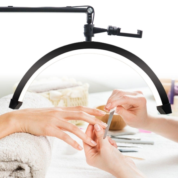 D-M30X 23 inch Half Moon Shape Beauty Manicure Lamp Curved Fill Light, US Plug, UK Plug, AU Plug, EU Plug