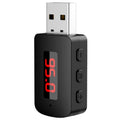 M10 Car Digital Display FM Radio USB Bluetooth Adapter Wireless Audio Receiver, M10