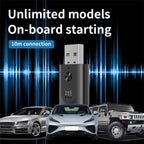 M08 USB Bluetooth 5.3 Adapter Hands-Free Call Car Wireless Audio Receiver, M08