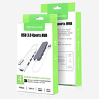 ADS-301A USB 3.0 to Type-C + USB 3.0 / 2.0 4-Ports Hub Laptop Expander, ADS-301A