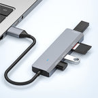 ADS-310A USB Adapter to 3 x USB 3.0 + 2 x Card Reader Slots Multi-Port Hub, ADS-310A