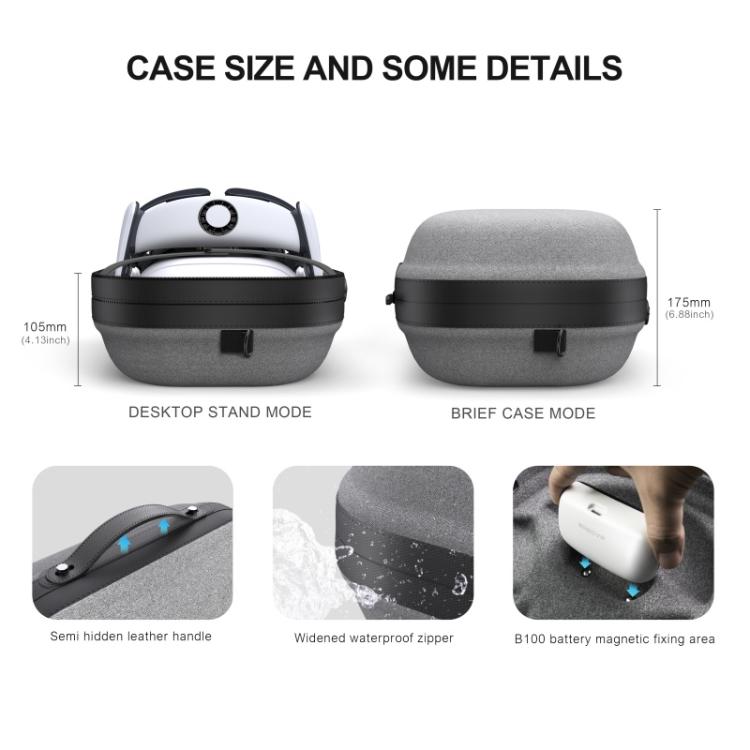 BOBOVR C3 For Meta Quest 3 Carrying Bag Hardshell Storage Case VR Accessories, C3