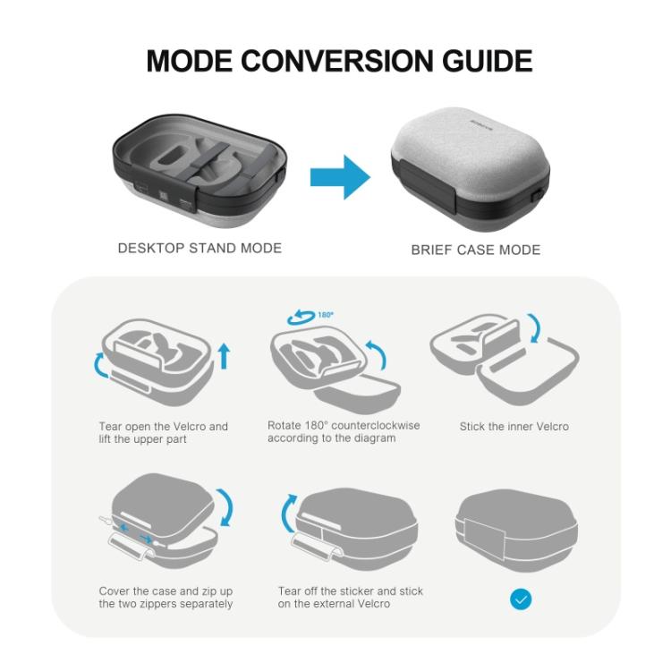 BOBOVR C3 For Meta Quest 3 Carrying Bag Hardshell Storage Case VR Accessories, C3