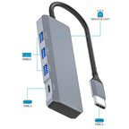 ADS-309C Type-C + 3 x USB 3.0  HUB Docking Station, Type-C Port